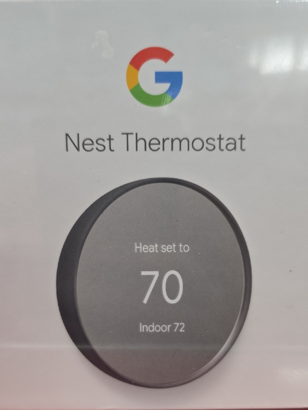 Google Nest Thermostat - Charcoal